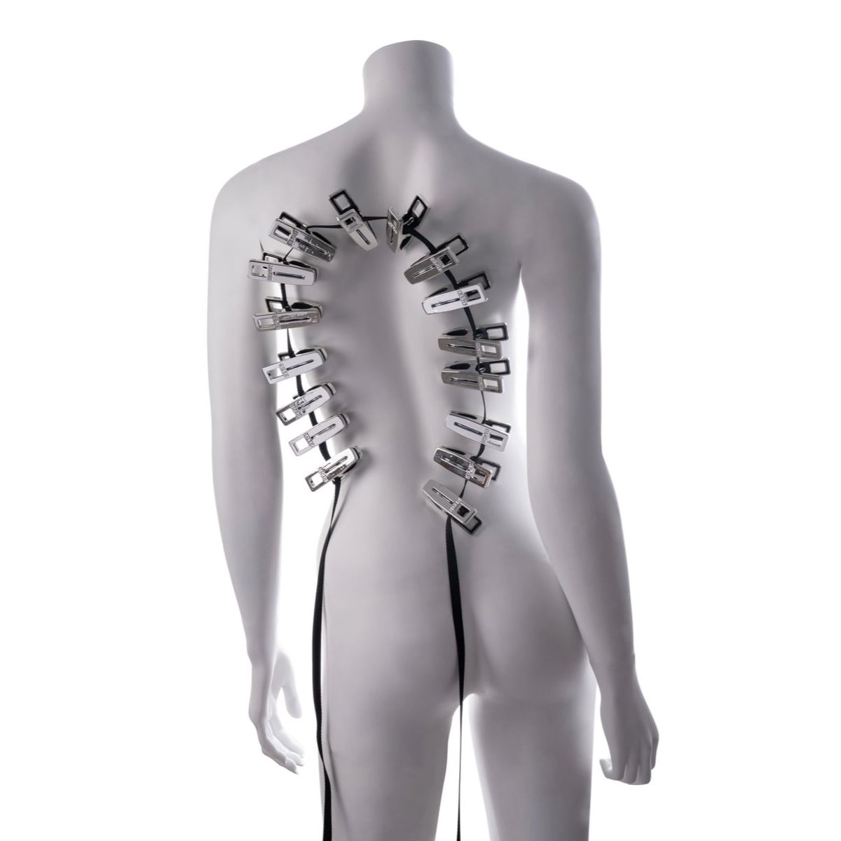 Sportsheets - Edge Body Zipper Clothes Pins - Silber