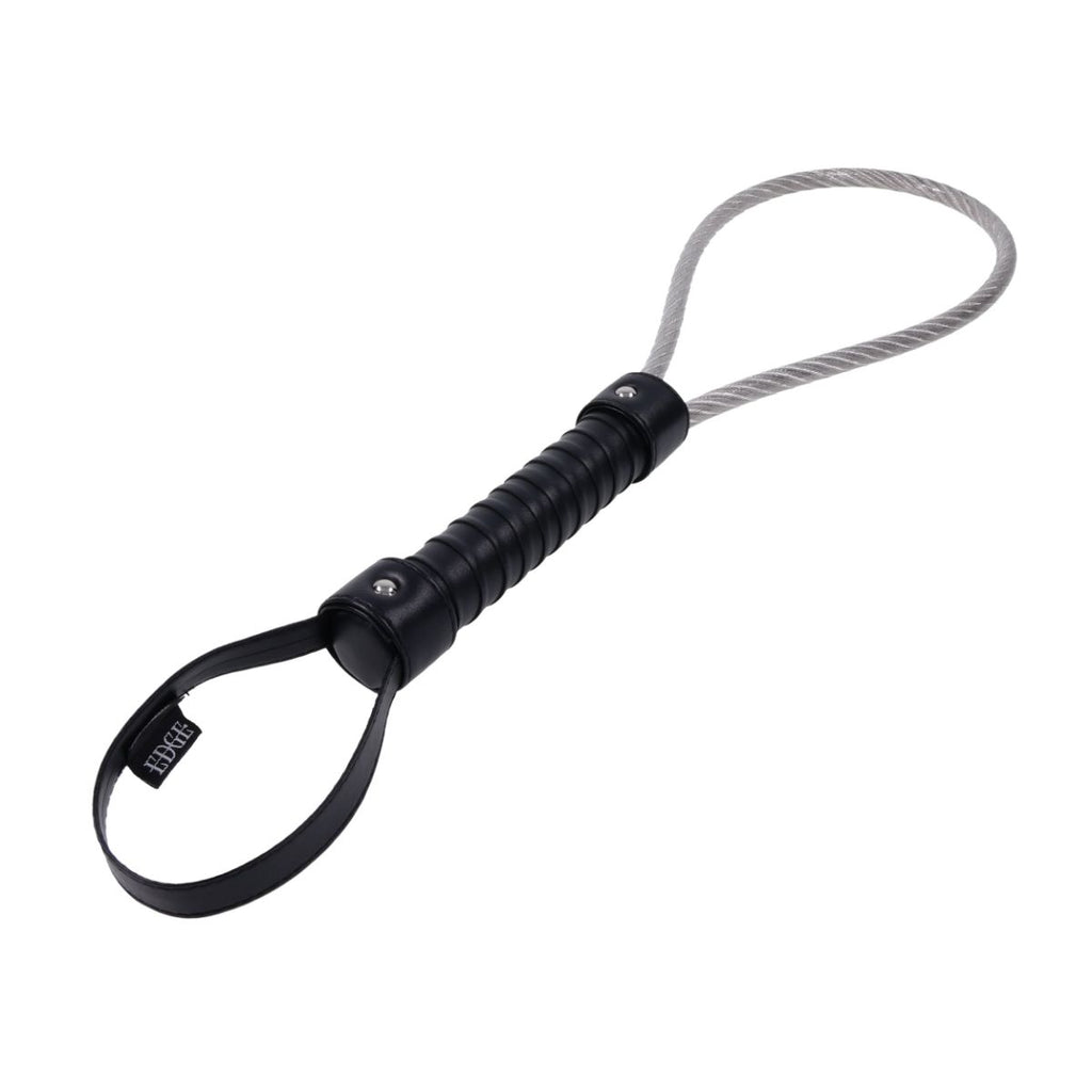 Sportsheets - Edge Metall Loop Spanker - Schwarz