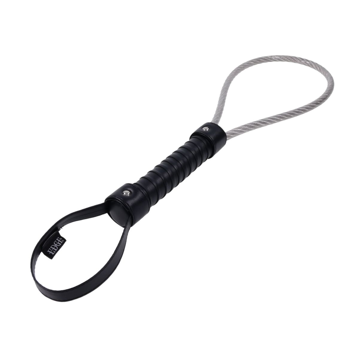 Sportsheets - Edge Metall Loop Spanker - Schwarz