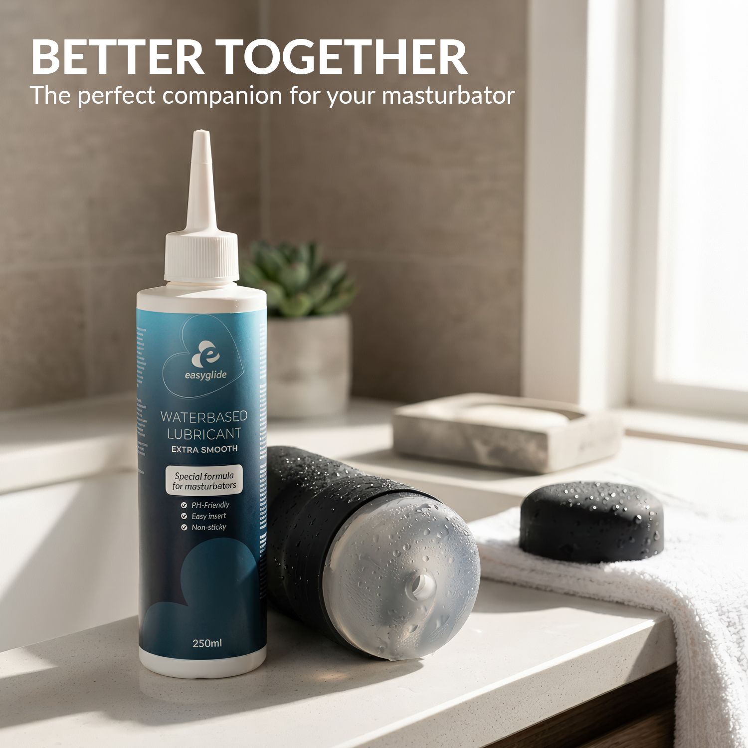 EasyGlide Masturbator Gleitgel Extra Smooth - 250 ml