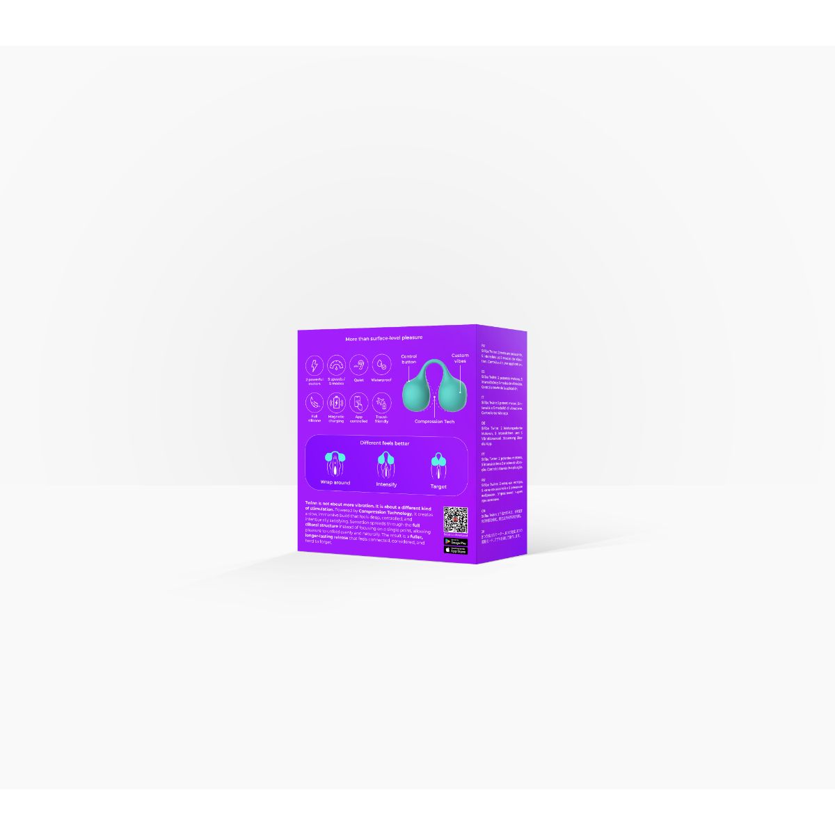 SVibe - Snail Twinn Finger Vibrator - Lavender