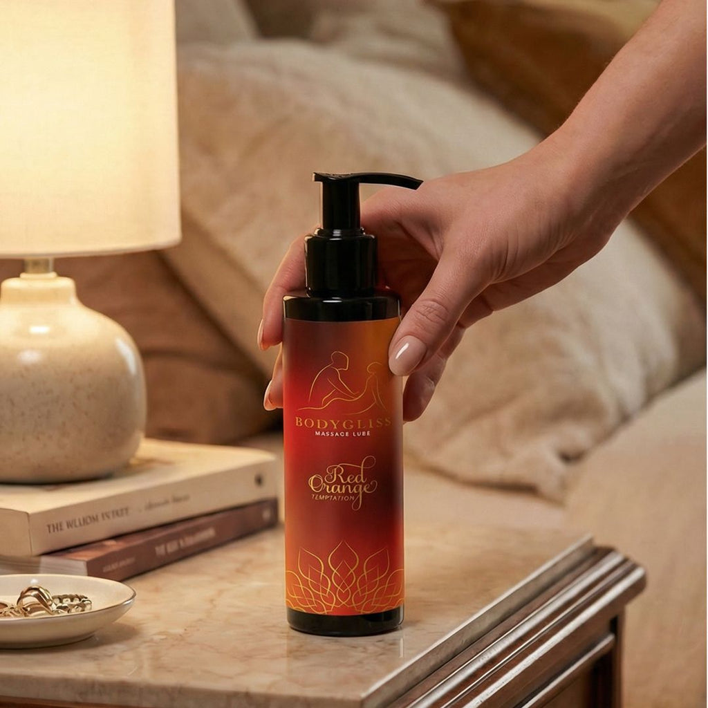 BodyGliss - Massageöl und Gleitmittel in 1 Blutorange - 150 ml