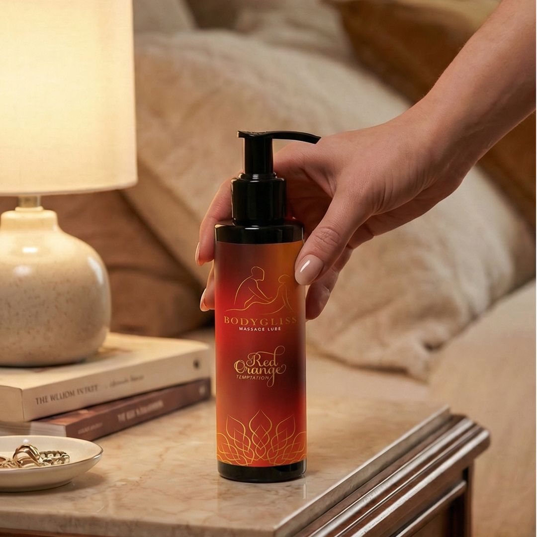 BodyGliss - Massageöl und Gleitmittel in 1 Blutorange - 150 ml