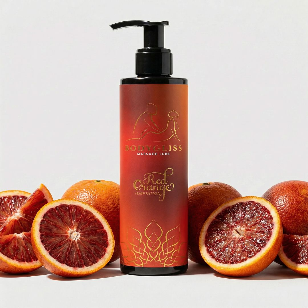 BodyGliss - Massageöl und Gleitmittel in 1 Blutorange - 150 ml