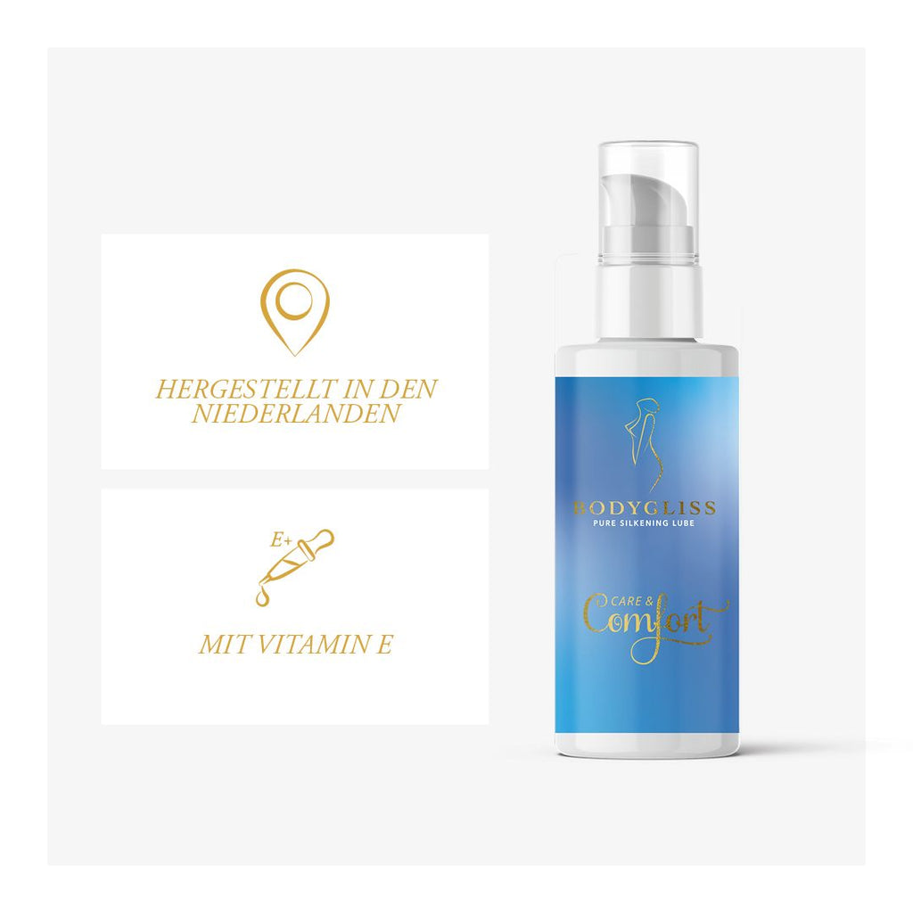 BodyGliss Female Care Collection Care & Comfort Silikon Gleitgel, 100 ml