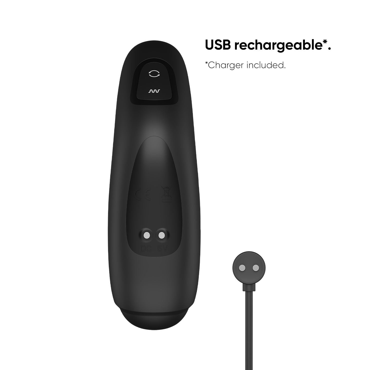 Nexus - Revo Rotierender Prostata-Vibrator - Schwarz