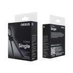 Nexus Forge - Verstellbarer Penisring - Schwarz