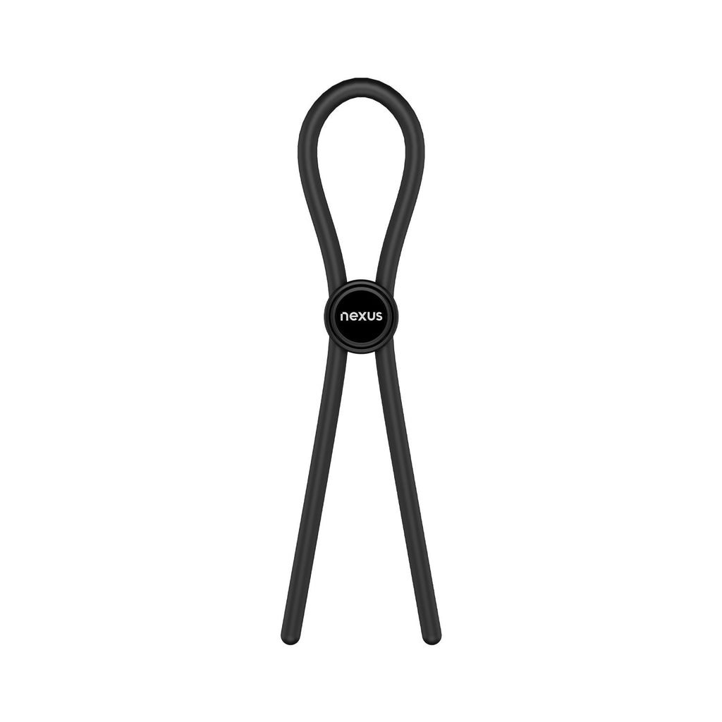 Nexus Forge - Verstellbarer Penisring - Schwarz