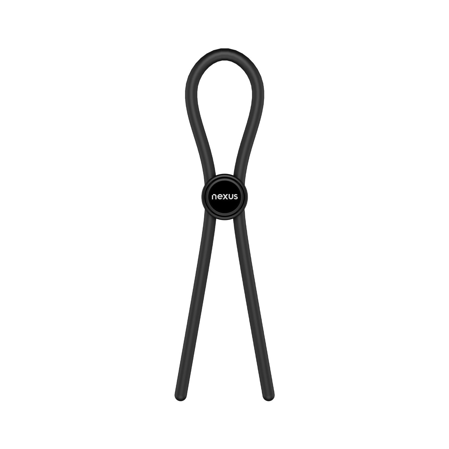 Nexus Forge - Verstellbarer Penisring - Schwarz