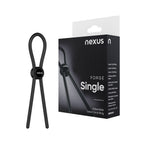 Nexus Forge - Verstellbarer Penisring - Schwarz