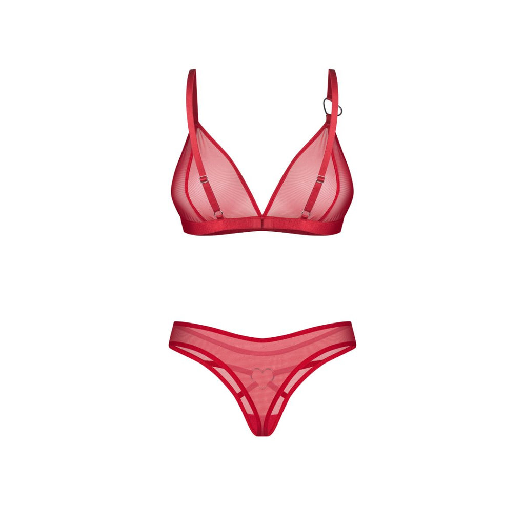 Obsessive - Crimessa Dessous Set - Rot