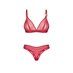 Obsessive - Crimessa Dessous Set - Rot