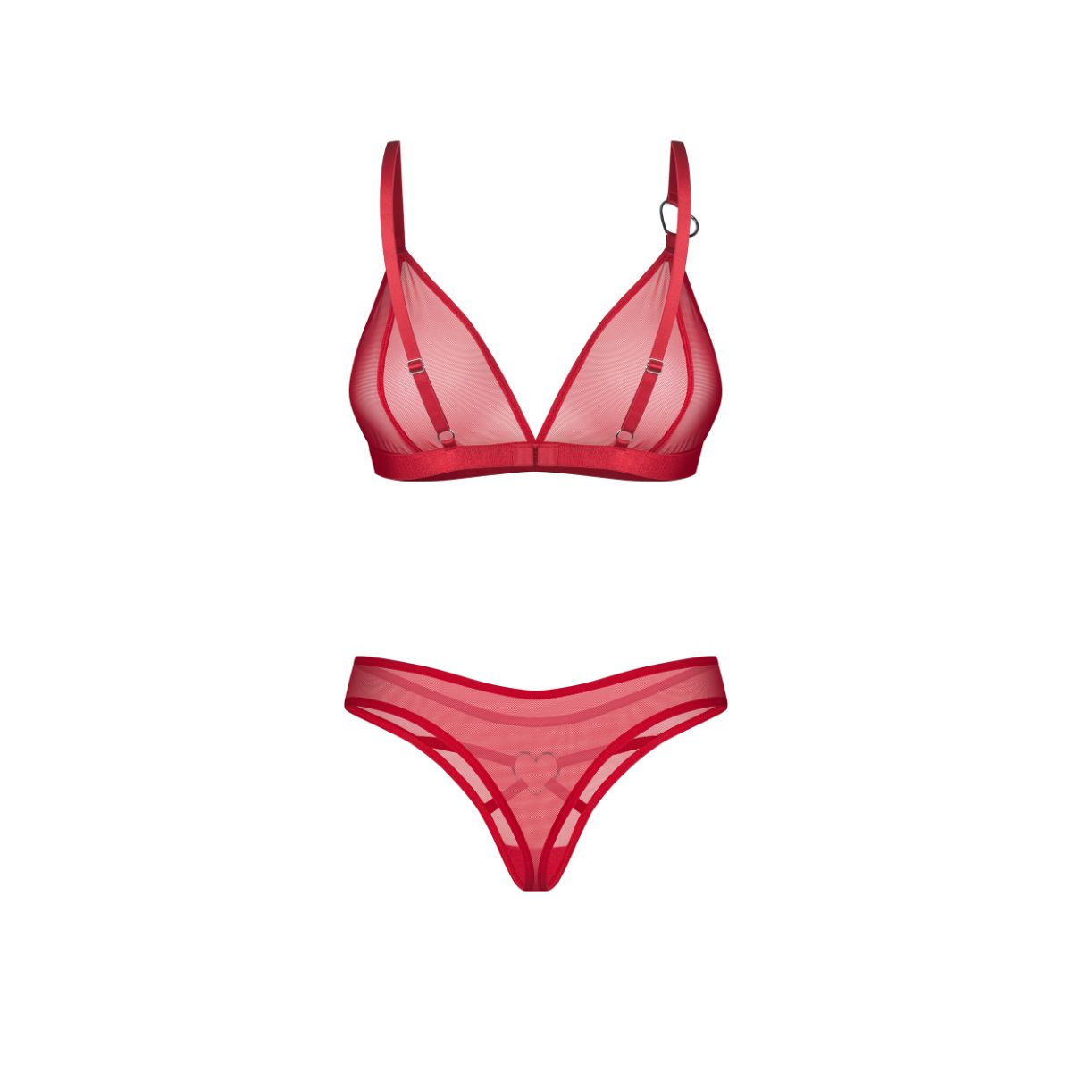 Obsessive - Crimessa Dessous Set - Rot