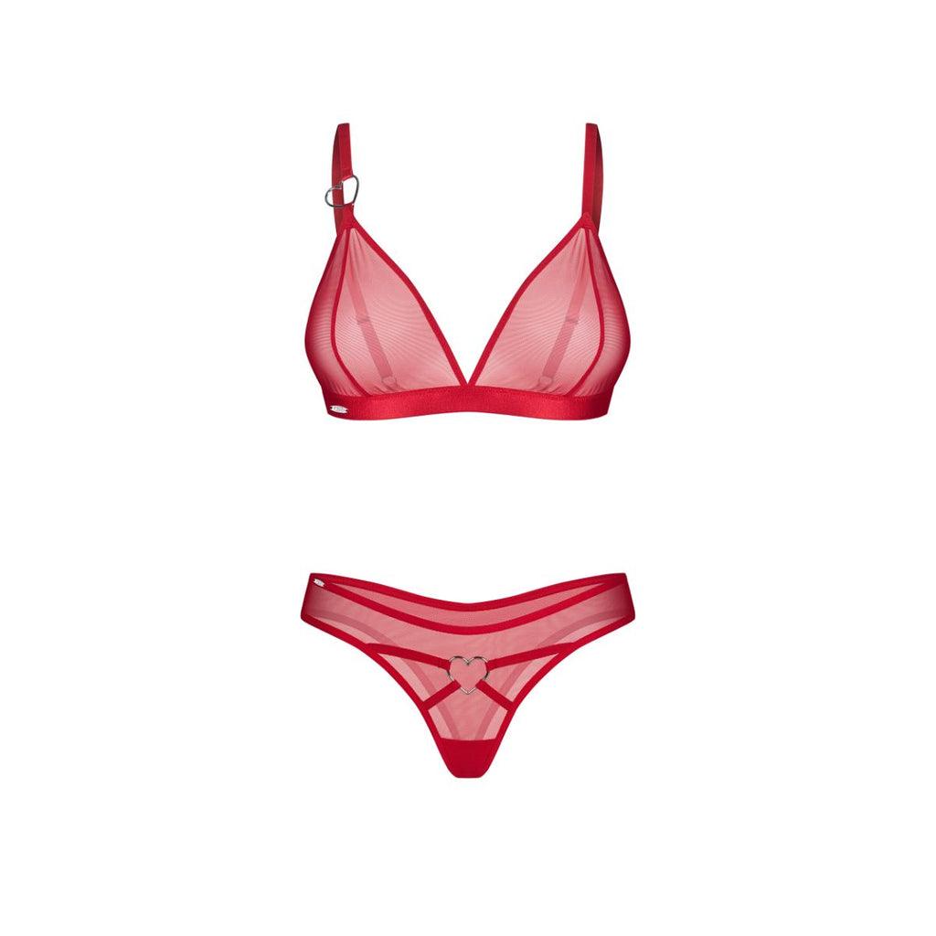 Obsessive - Crimessa Dessous Set - Rot