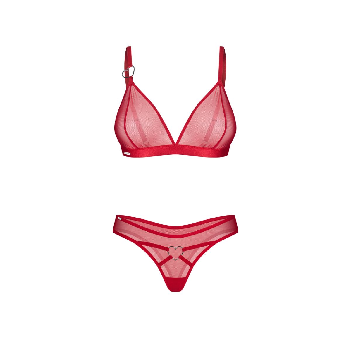 Obsessive - Crimessa Dessous Set - Rot