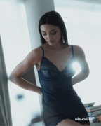 Obsessive - Nightly Chemise Set - Blau