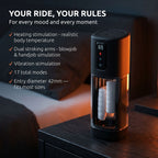 CRUIZR - CX11 Heizender, Streichender & Vibrierender Masturbator