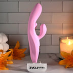 Evolved - Push The Button Vibrator mit G-Punkt-Stimulator - Rosa