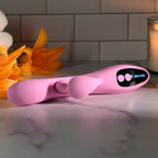 Evolved - Push The Button Vibrator mit G-Punkt-Stimulator - Rosa