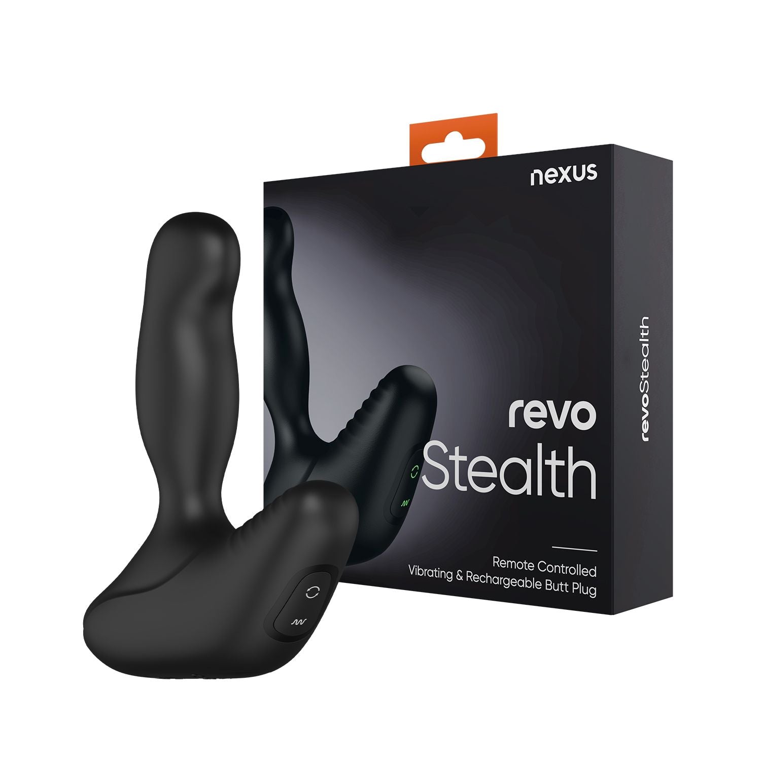 Nexus - Revo Stealth Prostata-Vibrator - Rotierend mit Fernbedienung