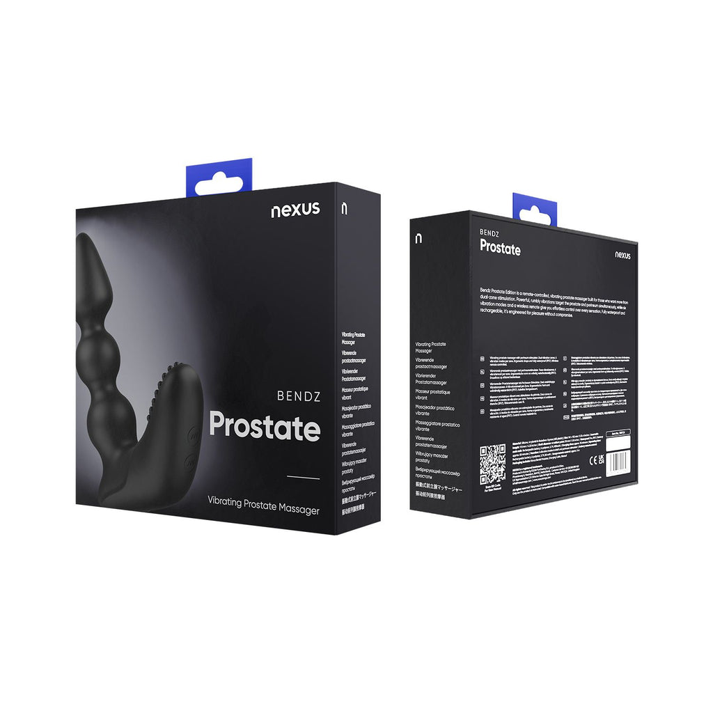 Nexus - Bendz Prostata-Vibrator - 48 Vibrationsmodi - Schwarz