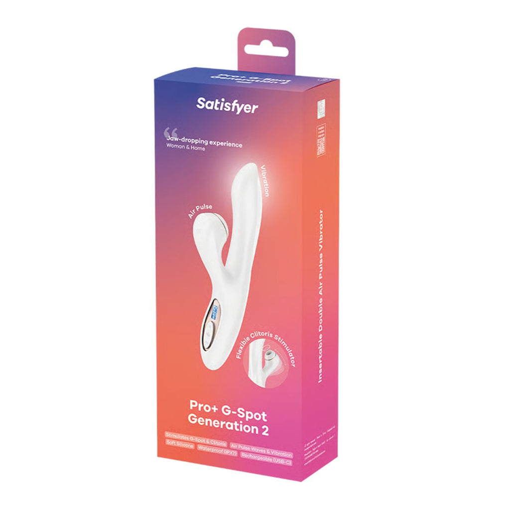 Satisfyer - Pro+ G-Spot Generation 2 Rabbit Vibrator - Luftdruck und Vibrationstechnologie