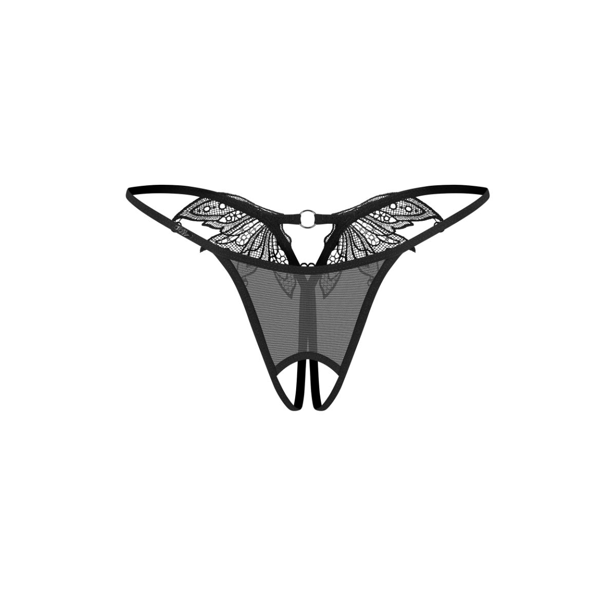 Obsessive - Zaliya String Offener Schritt - Schwarz