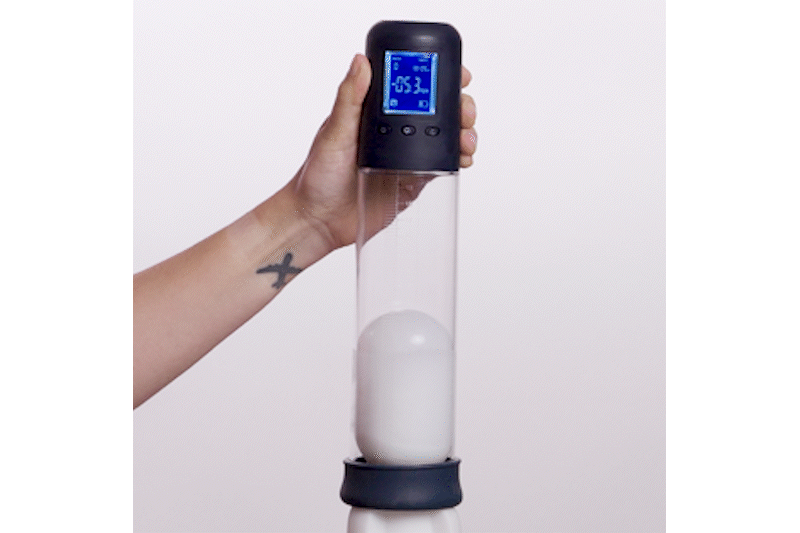 Boners - Penis-Pumpe mit LCD-Bildschirm