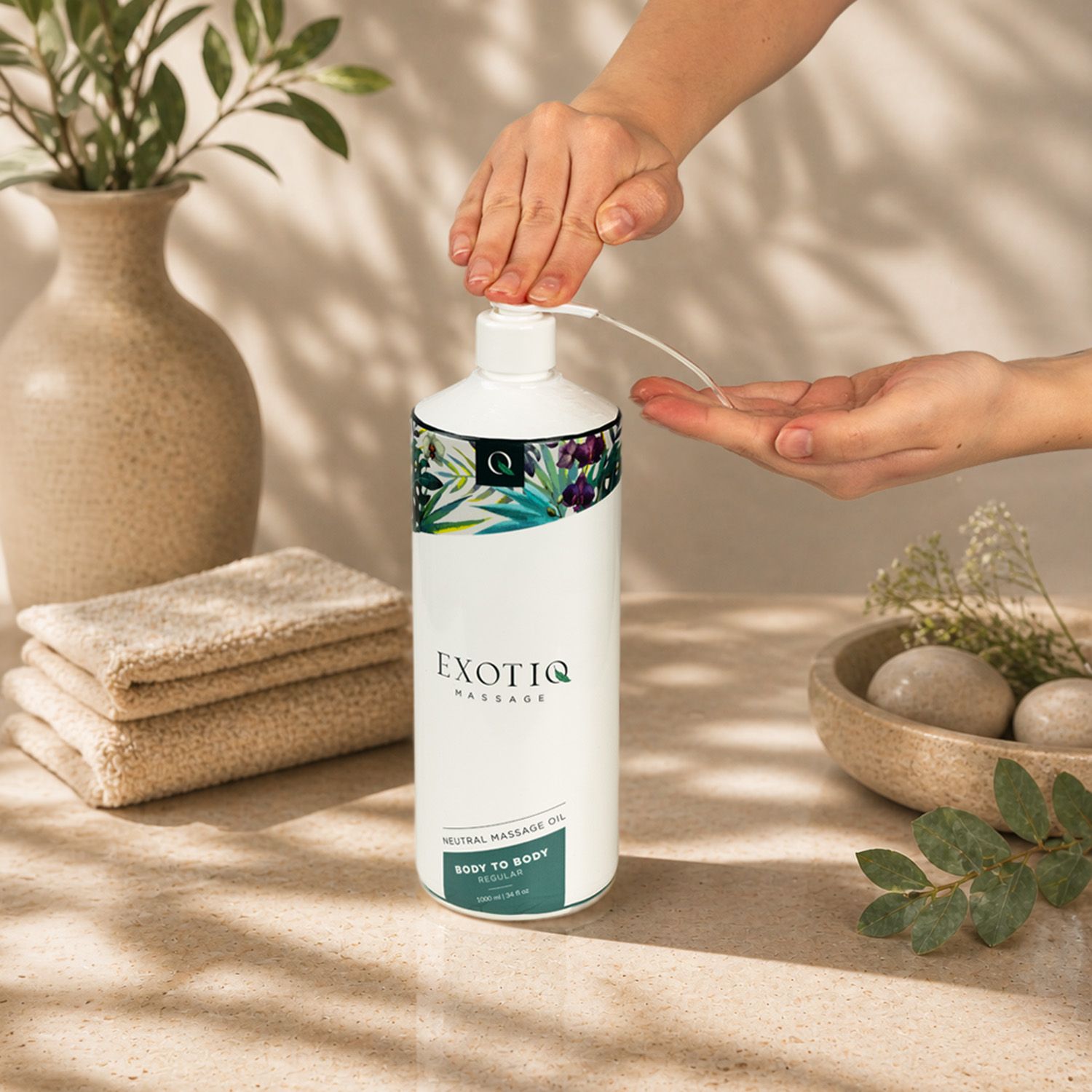 Exotiq Body To Body Öl – 1L