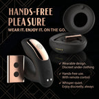 Rosy Gold - Wearable Vibrator mit Luxus-Ladecase - Schwarz