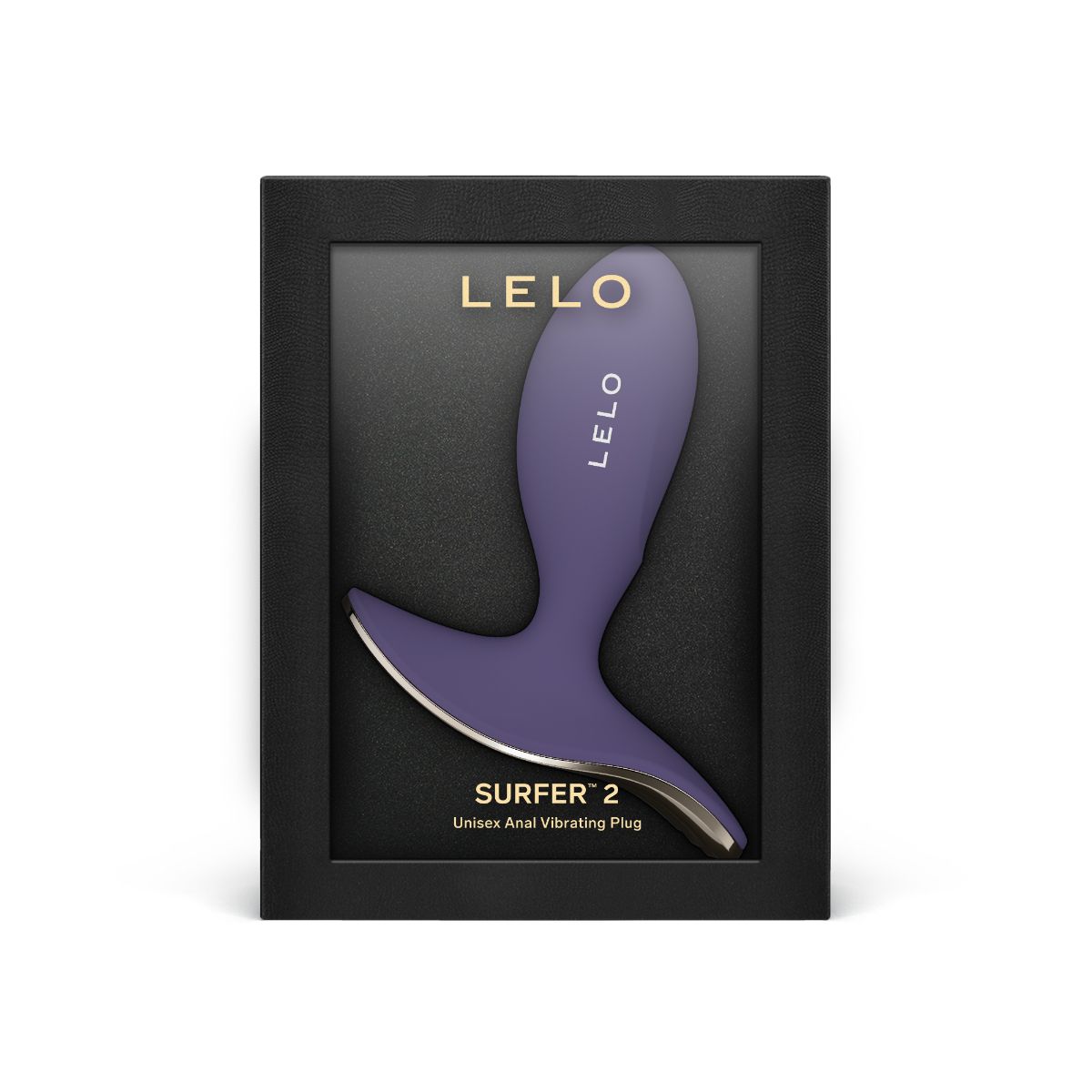 LELO - SURFER 2 Vibrations Analplug - Schwarz