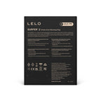 LELO - SURFER 2 Vibrations Analplug - Schwarz