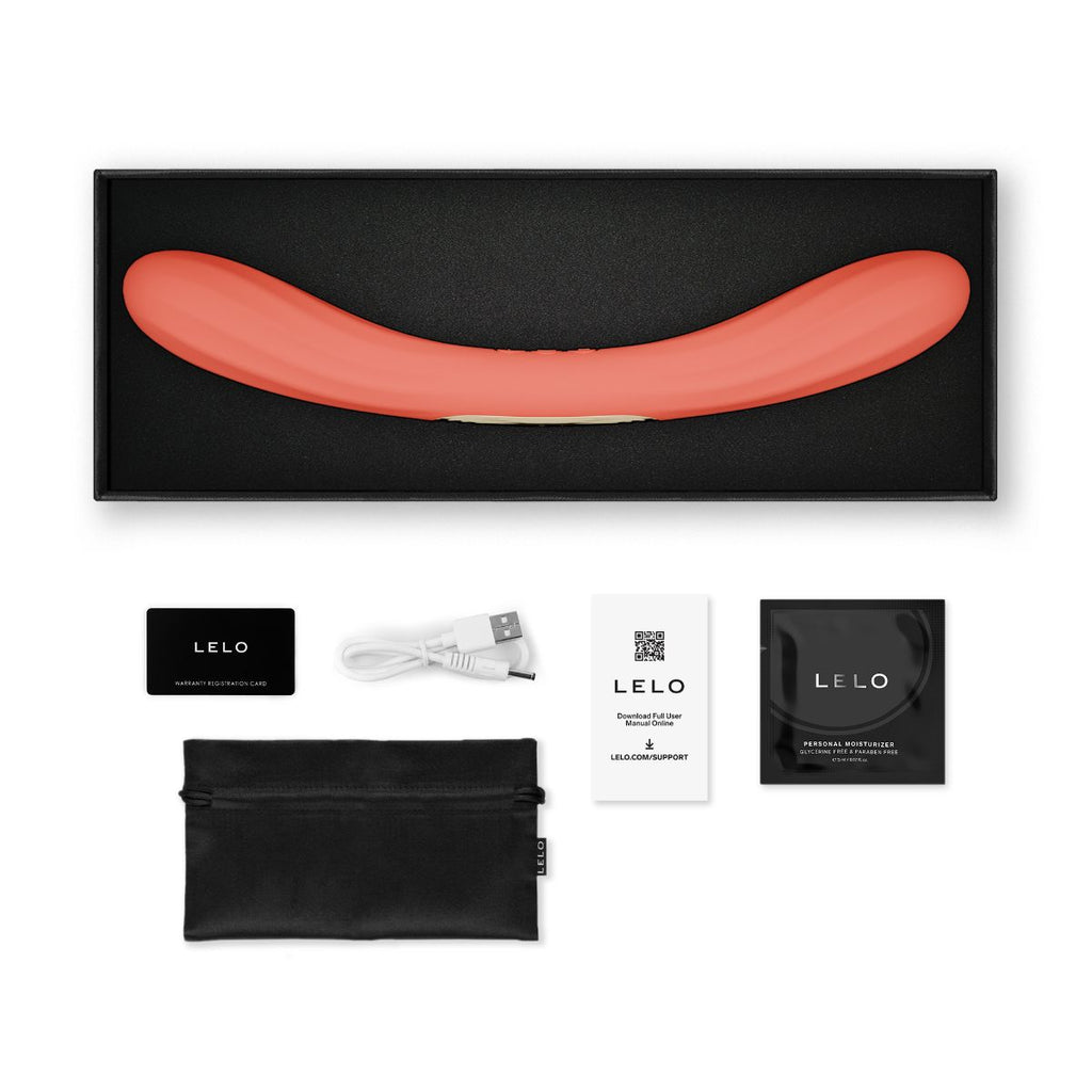 LELO - Boomerang Doppelvibrator für Paare - Cerise