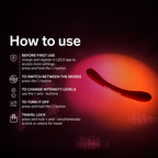 LELO - Boomerang Doppelvibrator für Paare - Cerise