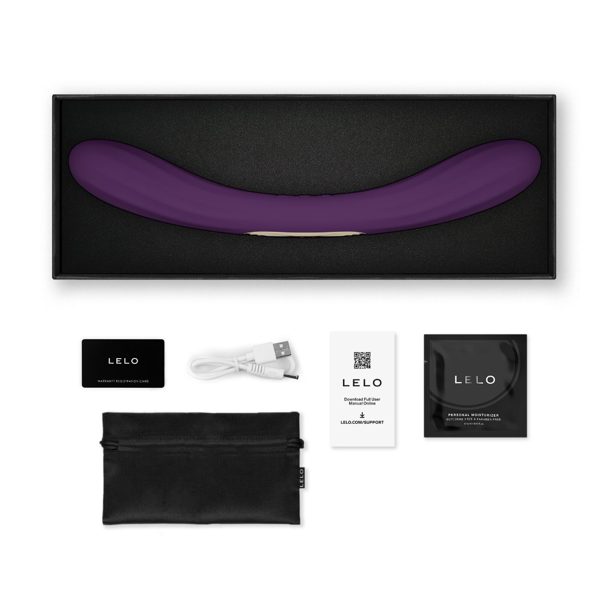 LELO - Boomerang Doppelvibrator für Paare - Cerise