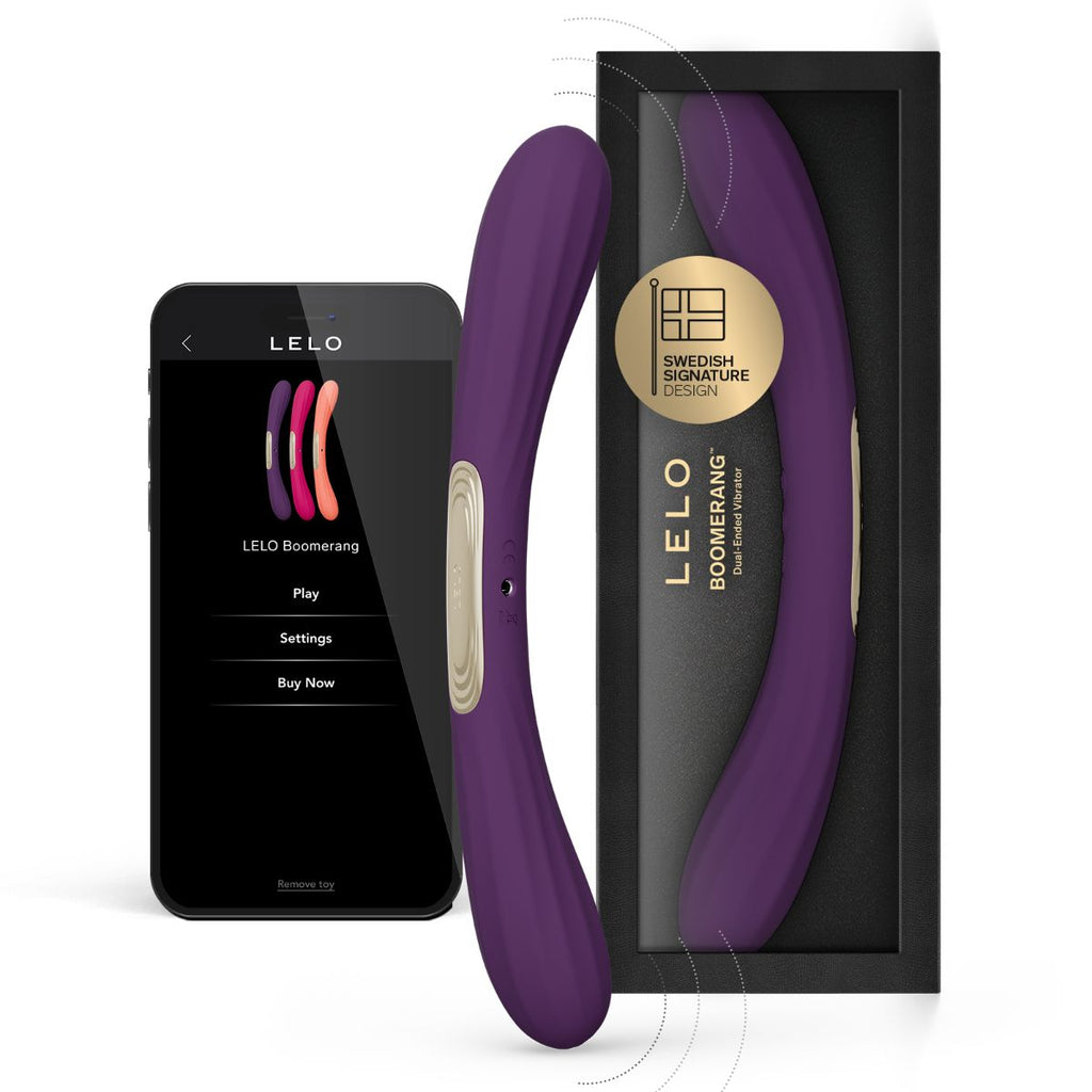 LELO - Boomerang Doppelvibrator für Paare - Cerise