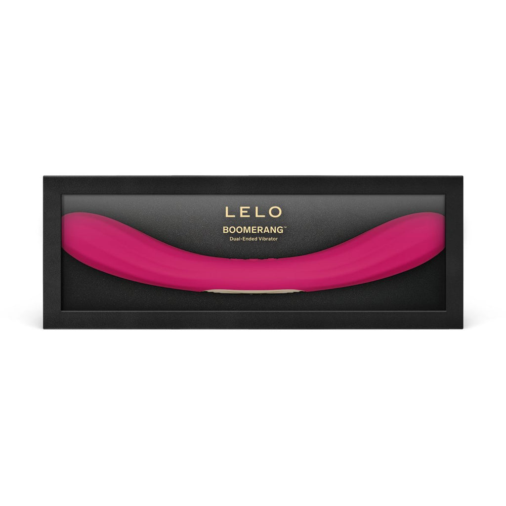 LELO - Boomerang Doppelvibrator für Paare - Cerise