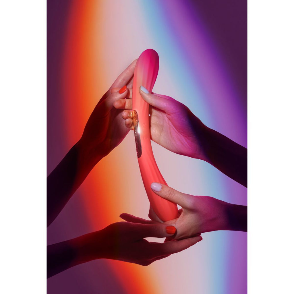 LELO - Boomerang Doppelvibrator für Paare - Cerise