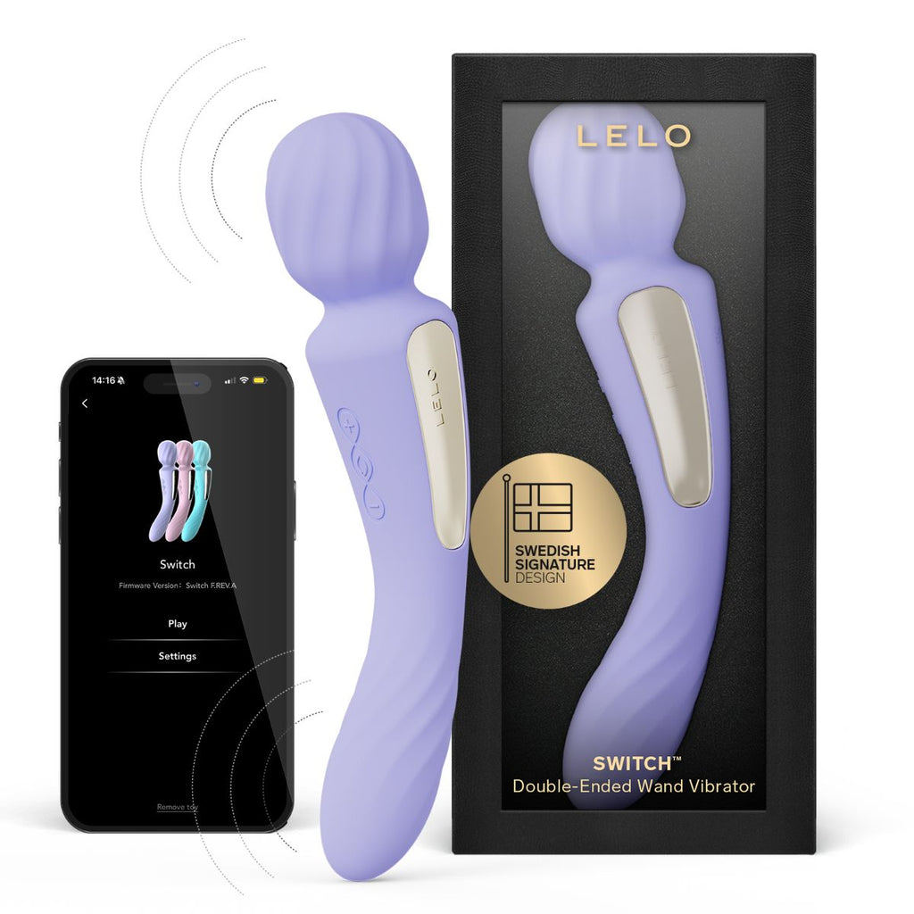 LELO - SWITCH Doppelter Wandvibrator - Soft Pink