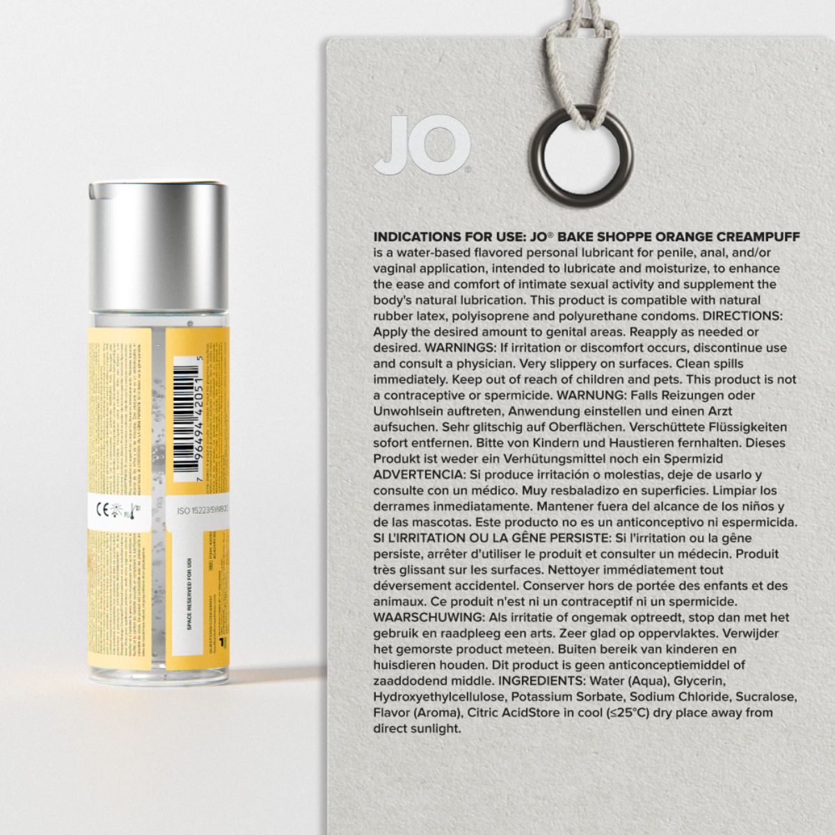 JO - Bake Shoppe Orangen Windbeutel Gleitgel - 60ml