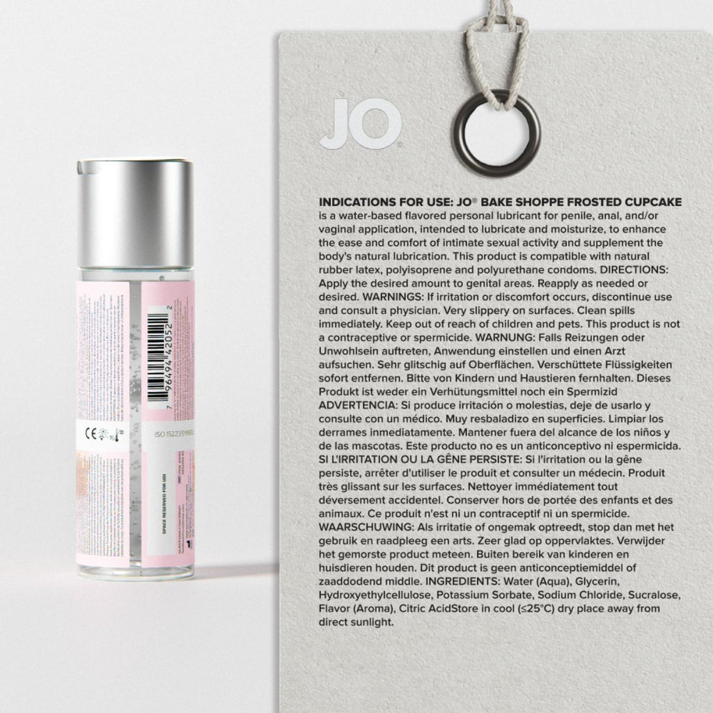 JO - Bake Shoppe Frosted Cupcake Gleitgel - 60ml
