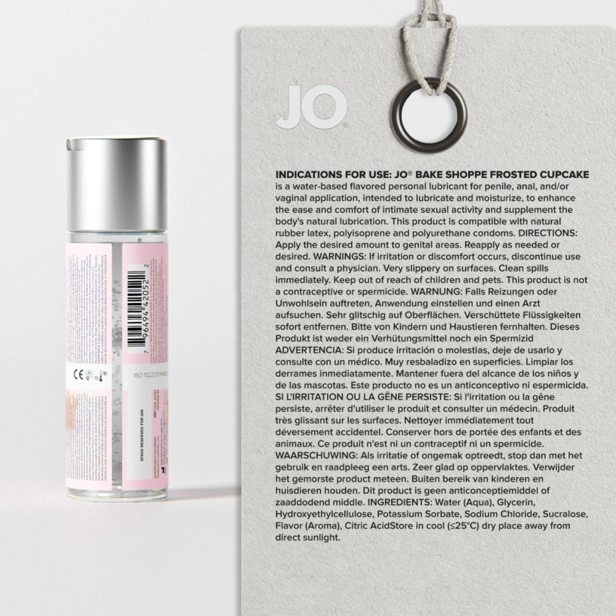 JO - Bake Shoppe Frosted Cupcake Gleitgel - 60ml