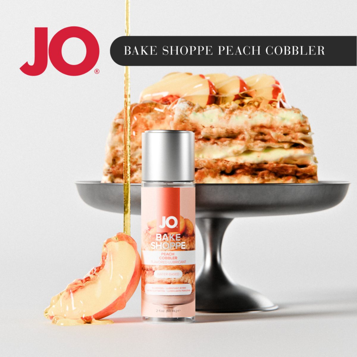 JO - Bake Shoppe Pfirsichkuchen Gleitgel - 60ml