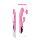 Evolved - Push The Button Vibrator mit G-Punkt-Stimulator - Rosa
