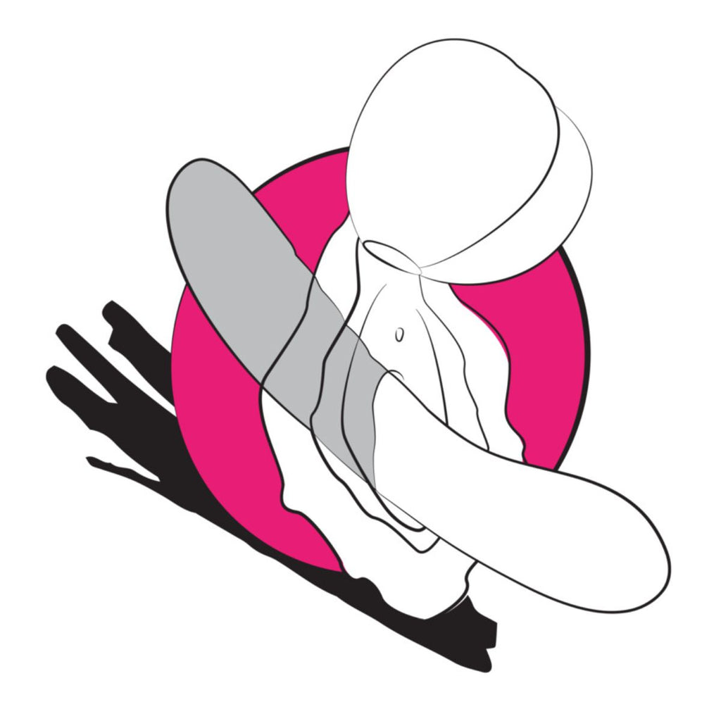 ROMP - Peach Luftdruckvibrator - Rosa