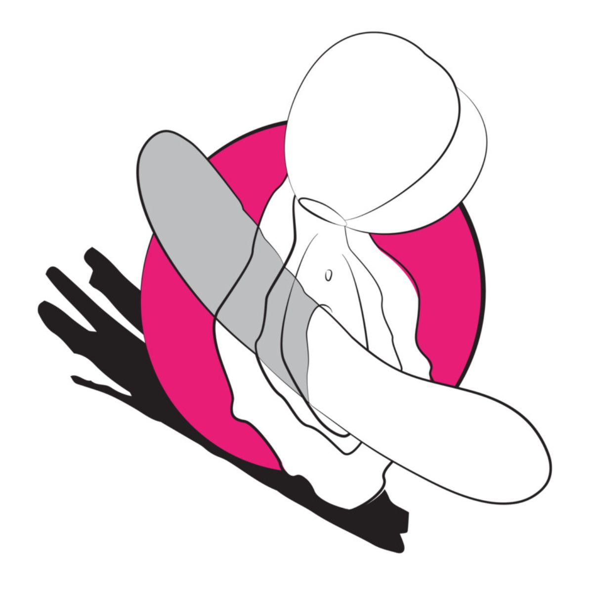 ROMP - Peach Luftdruckvibrator - Rosa