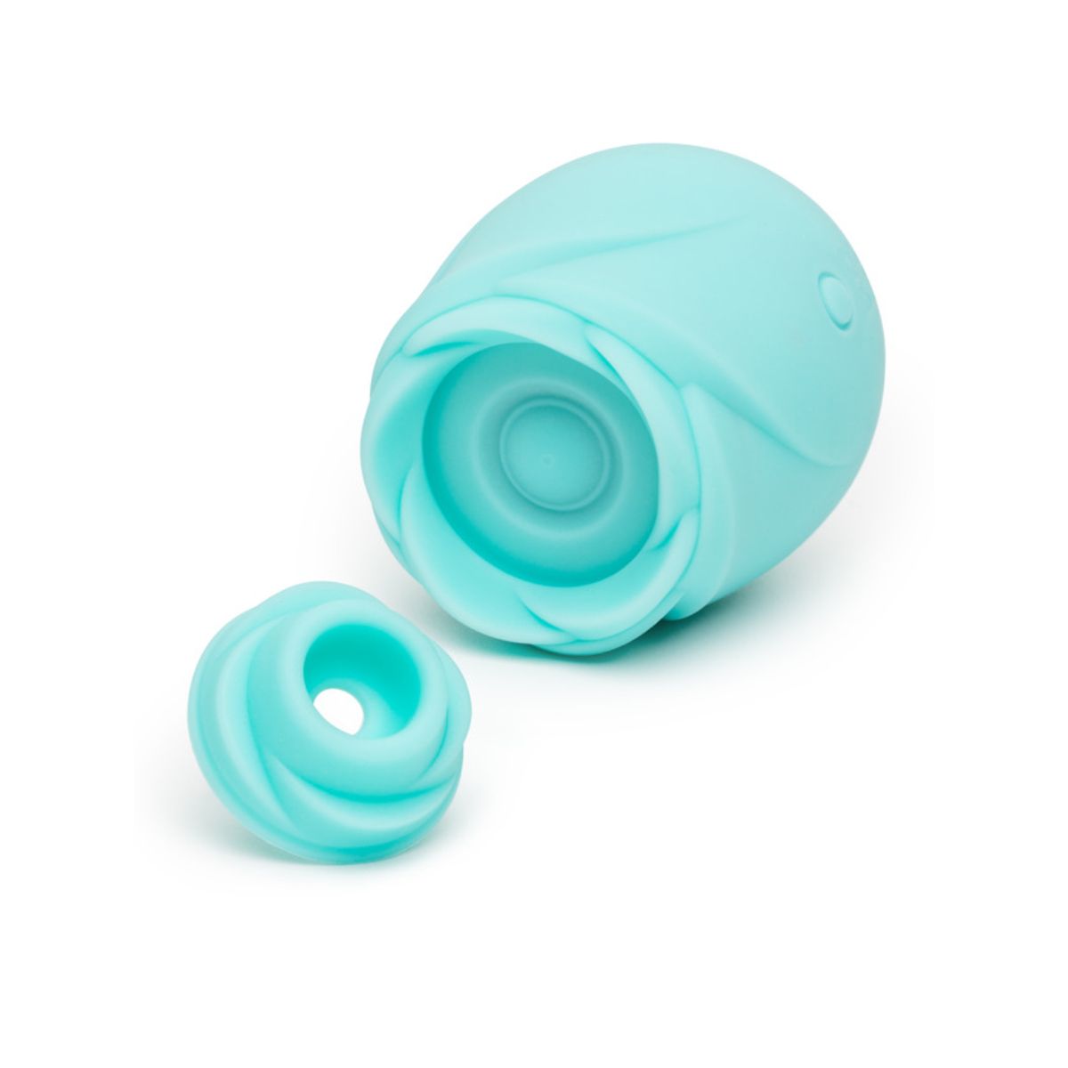 ROMP - Rose Glow Luftdruckvibrator - Glow-in-the-Dark Blau