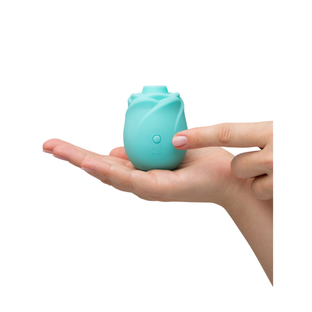 ROMP - Rose Glow Luftdruckvibrator - Glow-in-the-Dark Blau