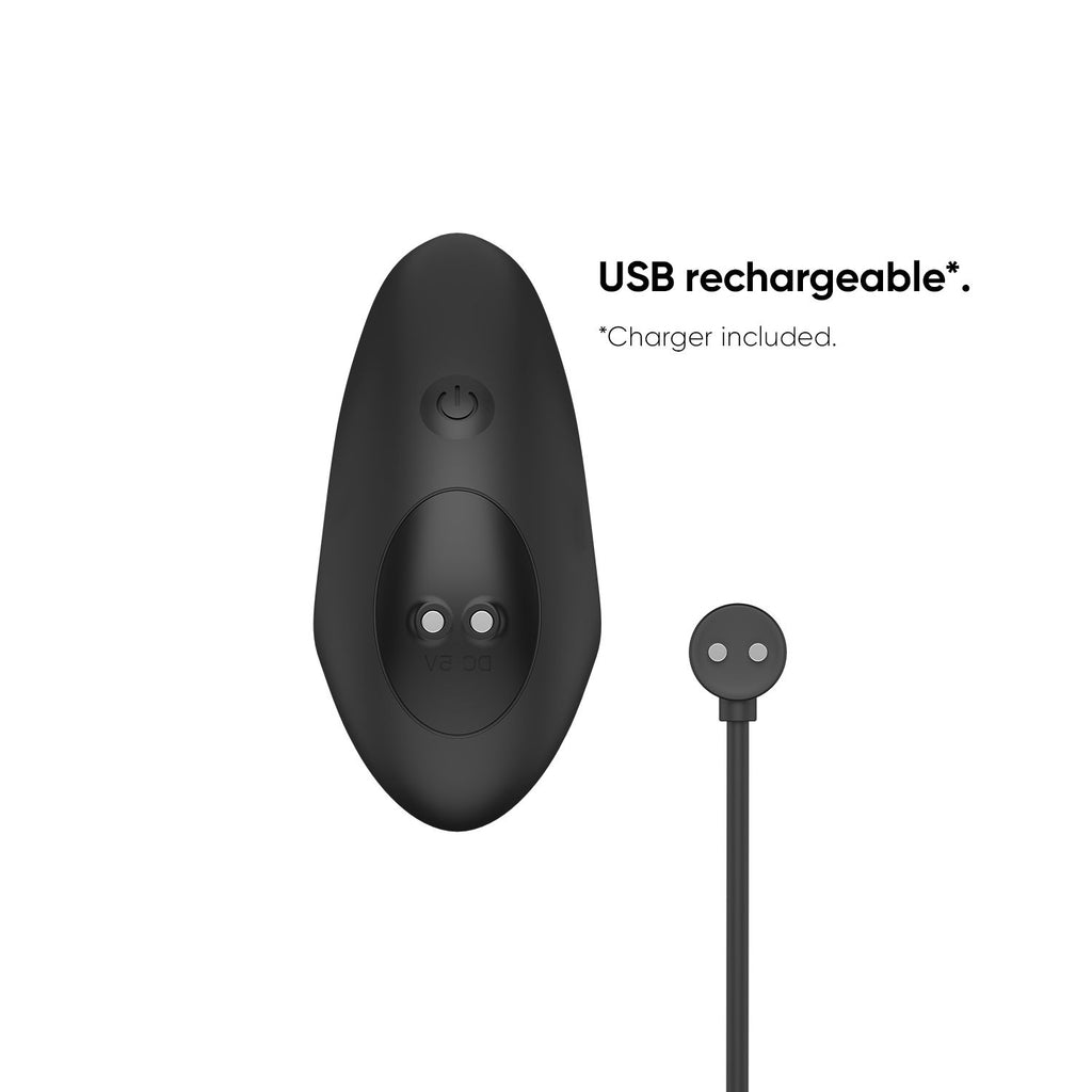 Nexus - Duo Fernbedienung Einsteiger Butt Plug Medium - Schwarz