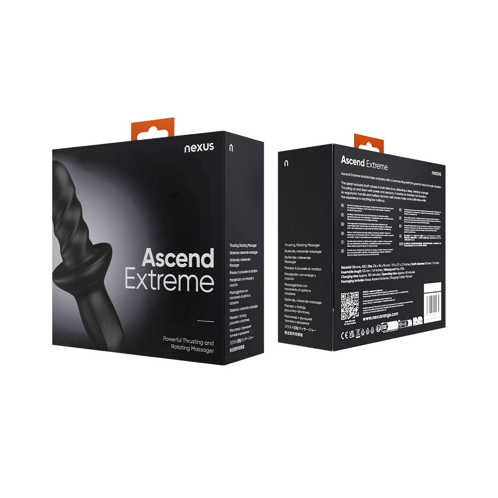 Nexus - Ascend Extreme Thrusting und Rotating Massager - Silikon